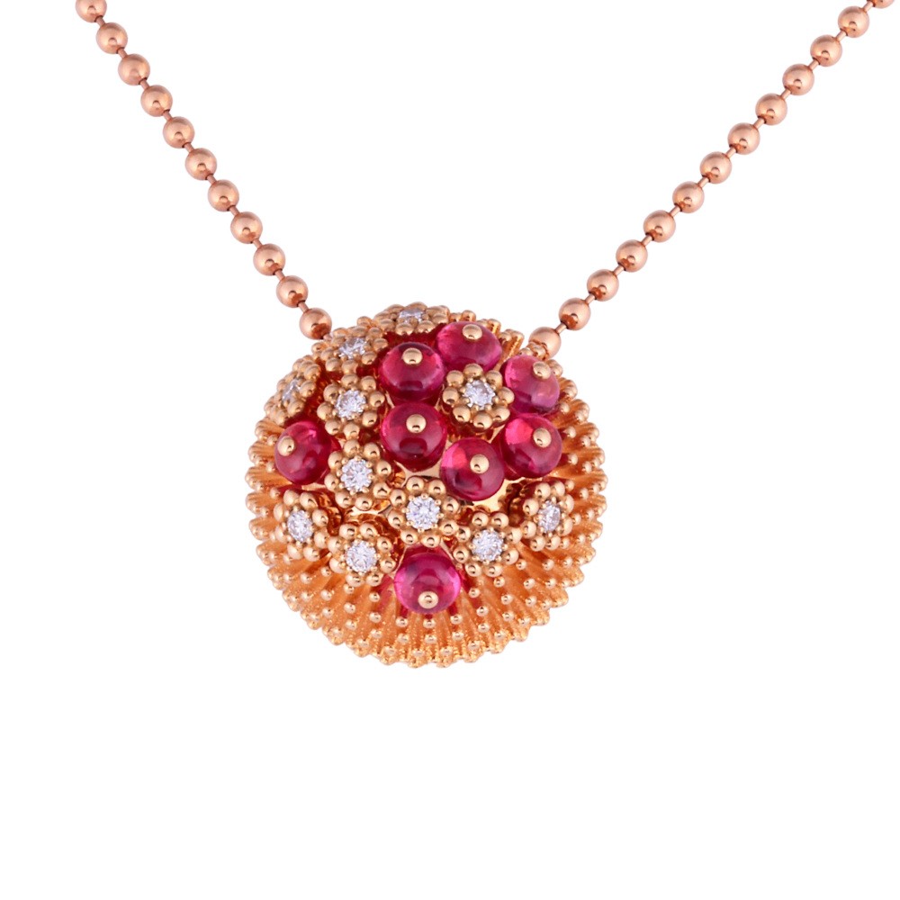 Cartier Cactus Do Necklace 18K Rose Gold N7424240
