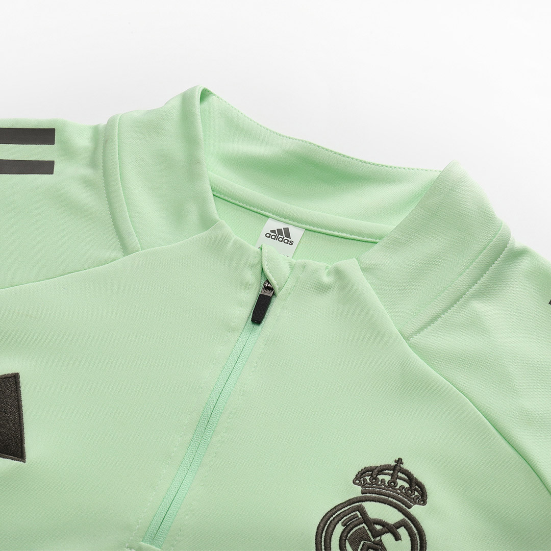 Real Madrid 1/4 Zip Tracksuit 2025/26 Green