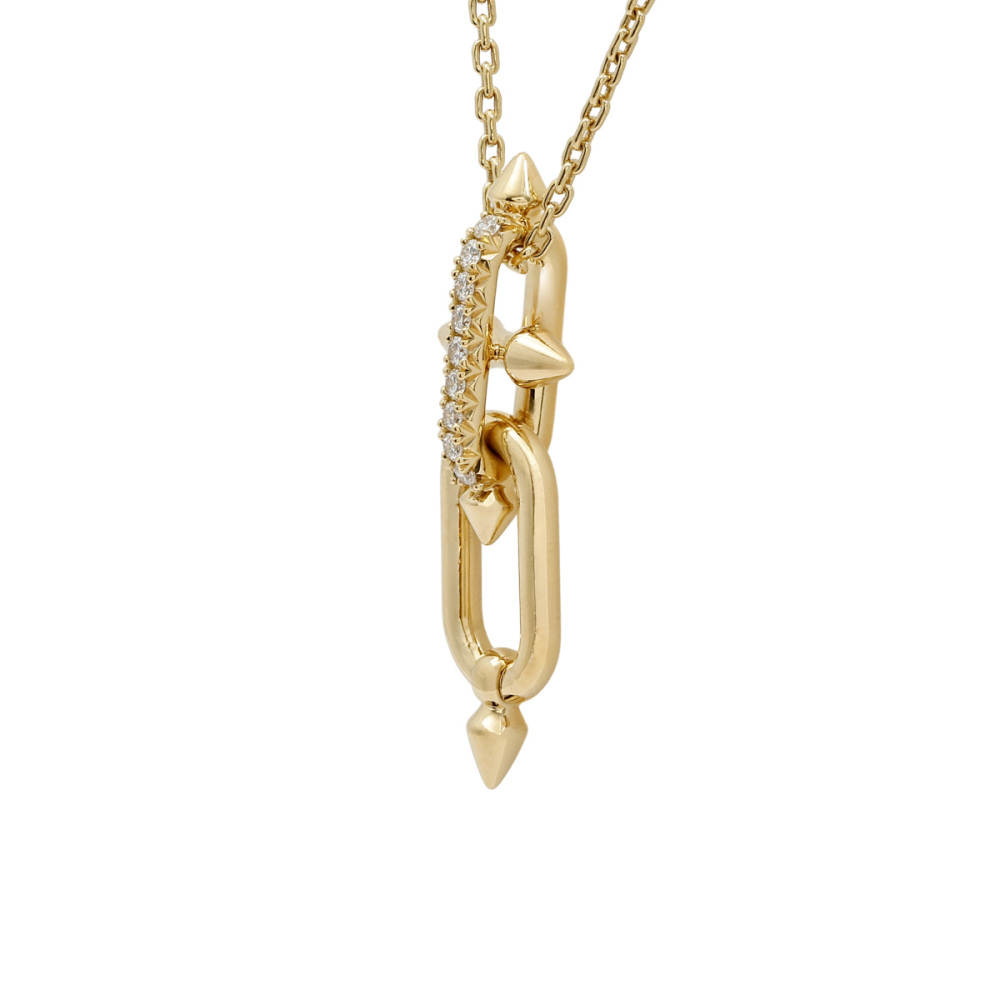 Tiffany & Co. Titan By Pharrell Williams Necklace 18K Yellow Gold Diamond 73471109