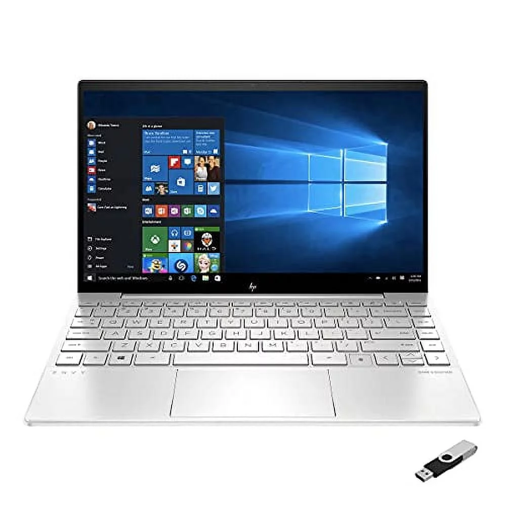 HP 2022 Envy Laptop | 13.3'' FHD IPS sRGB Display | Intel 4-Core i5-1135G7 Evo Platform | Iris Xe Graphics | 8GB DDR4 1TB NVMe SSD | WiFi 6 | BT | Webcam | USB-C | Backlit KB | FPR | Windows 11 Pro