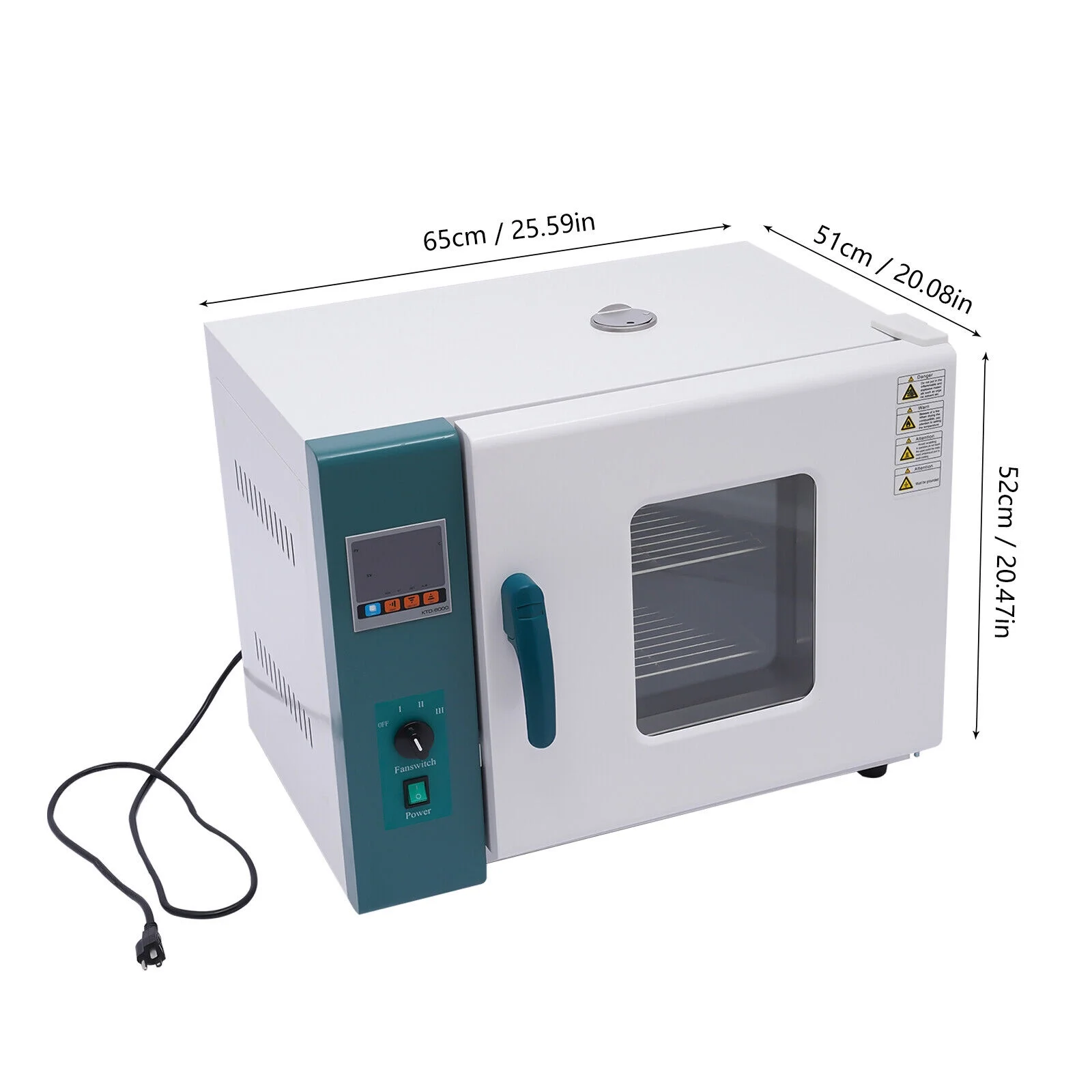 DENSET 110V 1000W Industrial Drying Oven Lab Industrial Digital Forced Air Convection