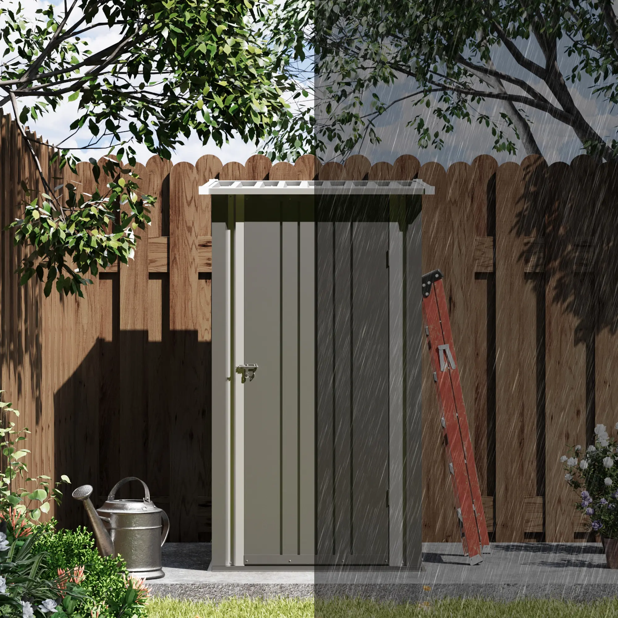 Patiowell 3x3 Metal Shed Pro
