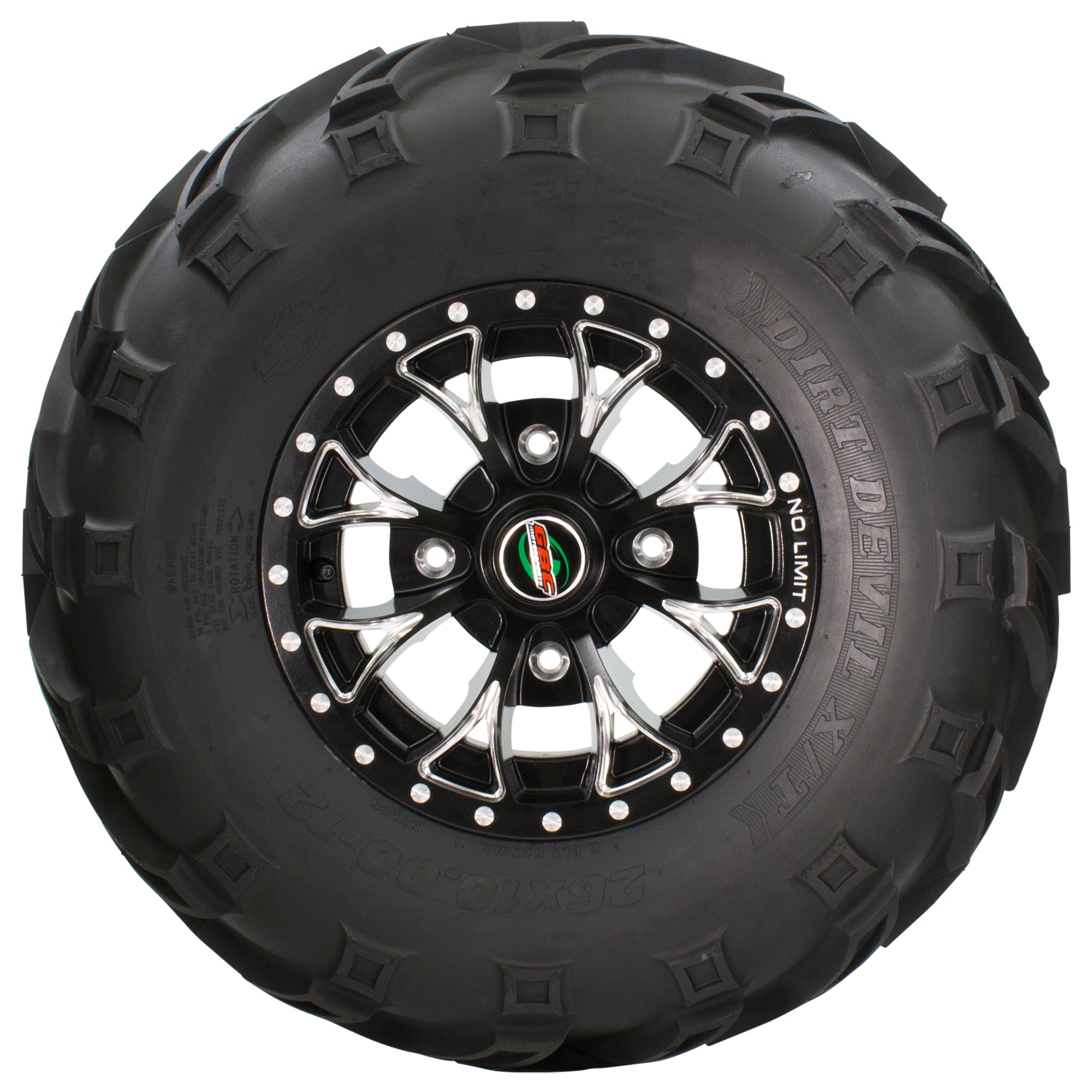GBC DIRT DEVIL 22X11.00-10 6PR ATV/UTV Tire
