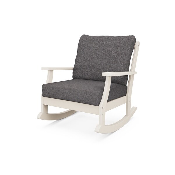 POLYWOOD Braxton Deep Seating Rocking Chair