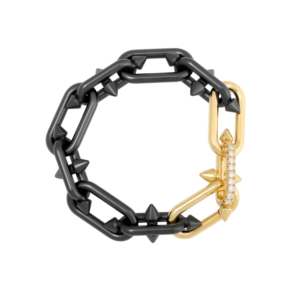 Tiffany & Co. Titan By Pharrell Williams Bracelet 18K Yellow Gold Diamond 73467624