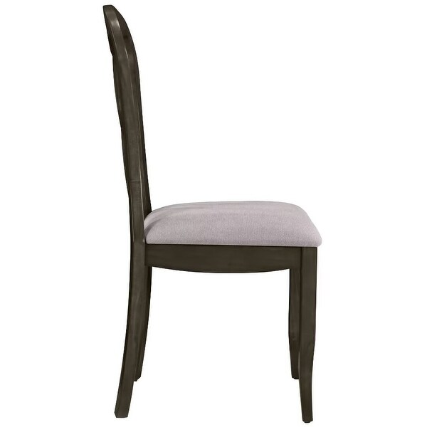 Trestle Dining Table Set with Upholstered Dining Chairs and Dining Bench