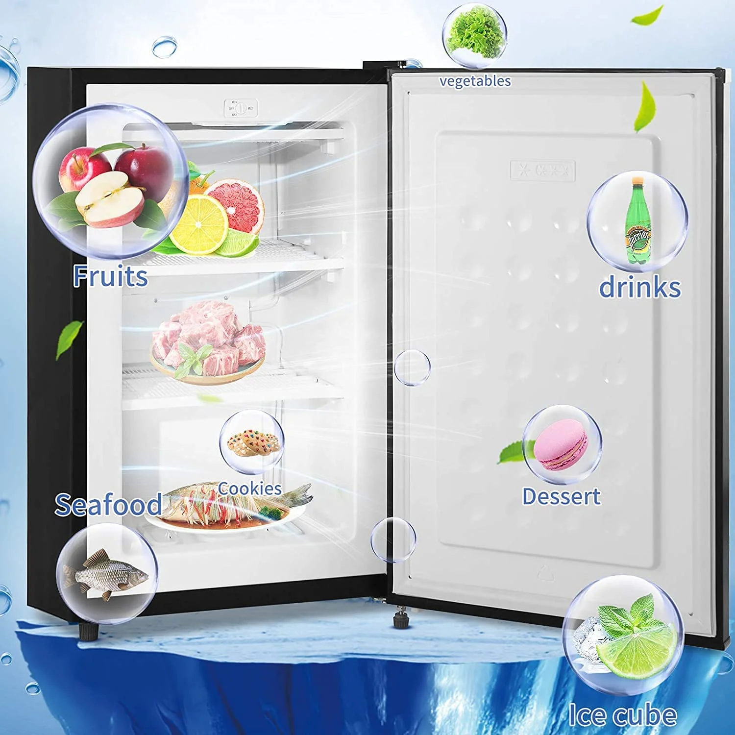 Compact Upright Freezer