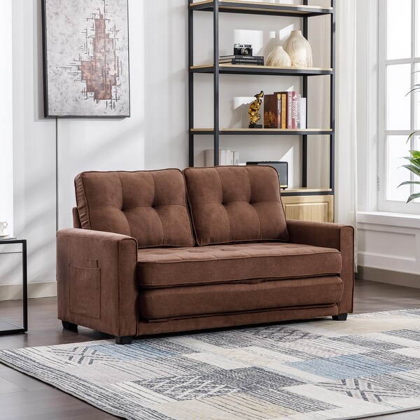 Loveseat Sofa with PullOut Bed