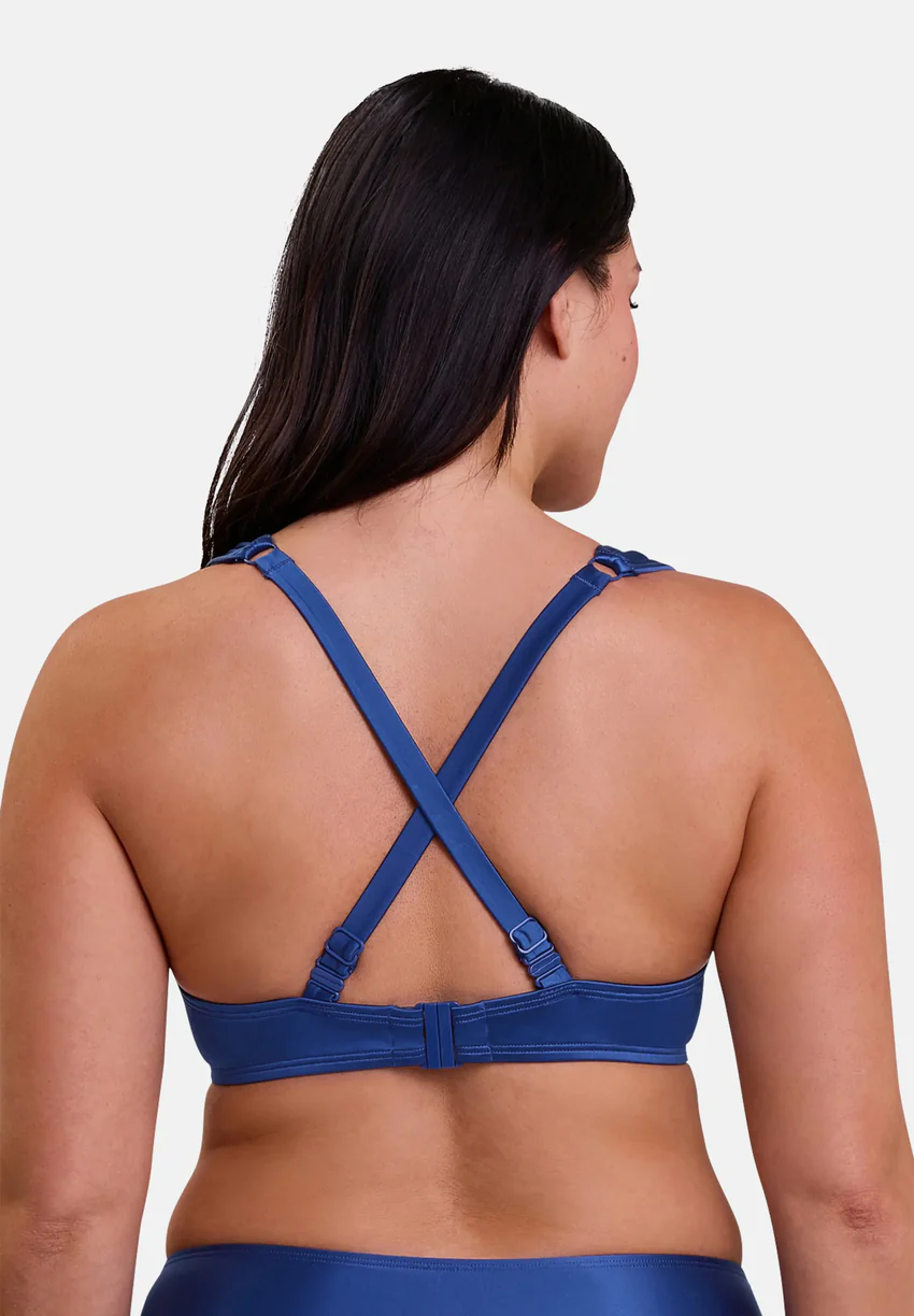 Haut de maillot de bain avec armatures Maui Bleu Mazarine