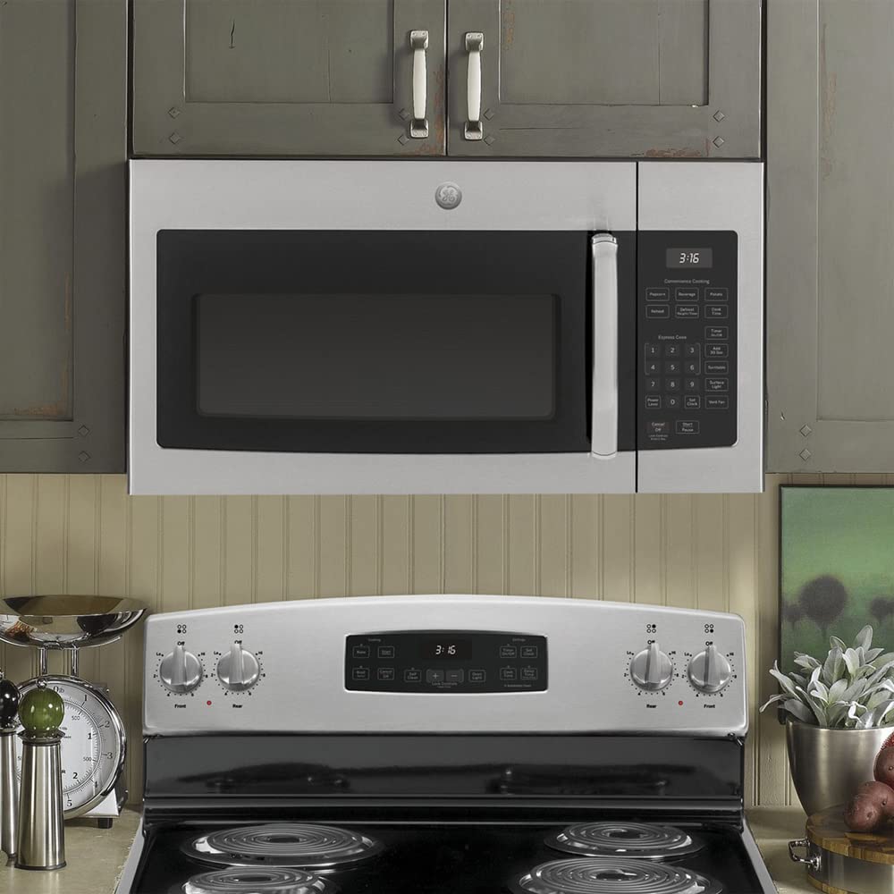 GE JVM3160RFSS Microwave Stainless Protection