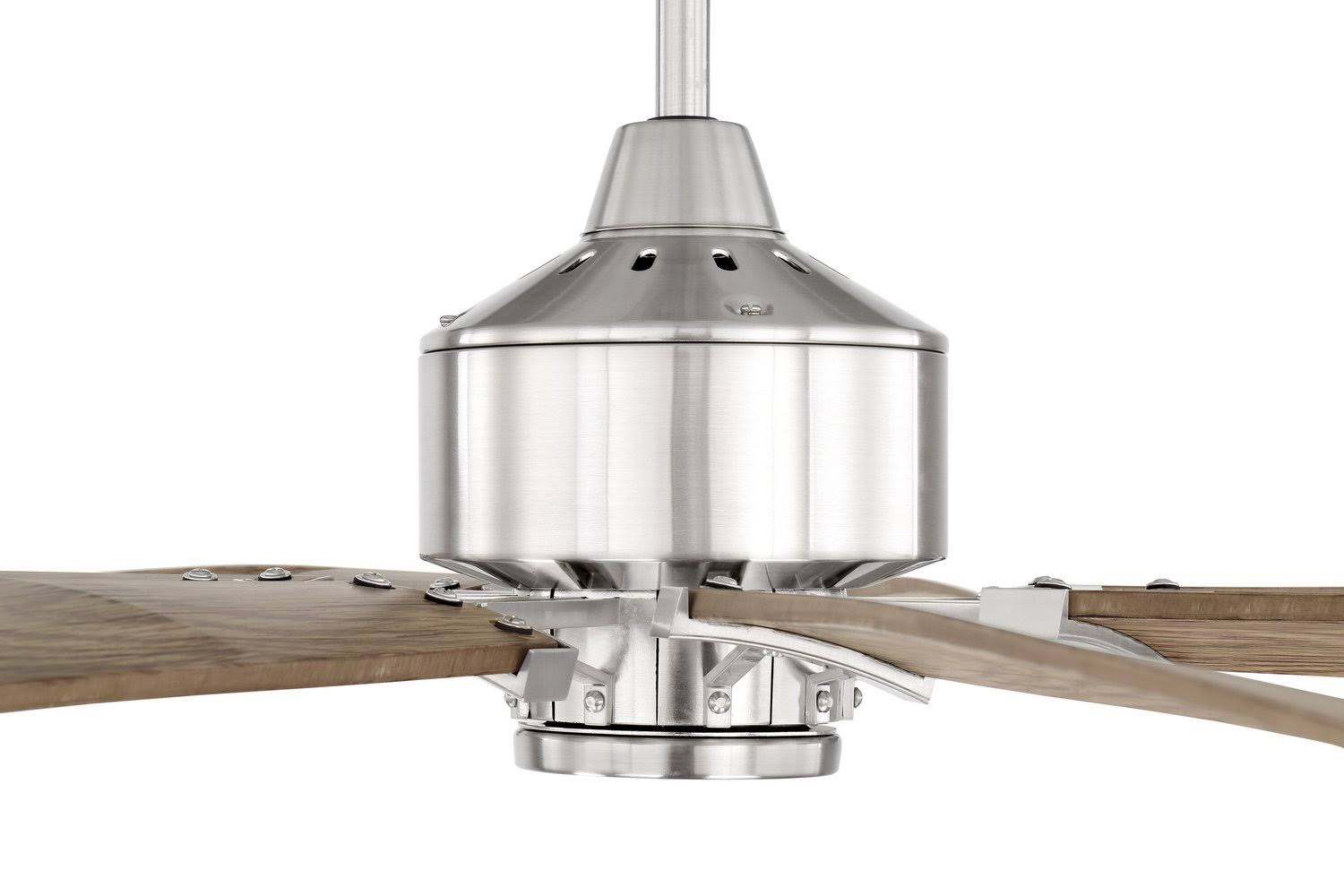 Craftmade Eastwood 60x22 Ceiling Fan u0026 Light Kit - Polished Nickel - EAS60BNK9