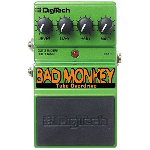 2026 DigiTech DBM Bad Monkey Tube-Overdrive Analog-Distortion Pedal