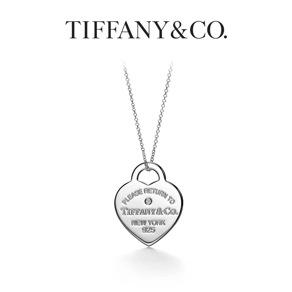 Tiffany necklace stars have the same trendy fashion essentials the same style for men and women trendy and versatile - cnluxepick
