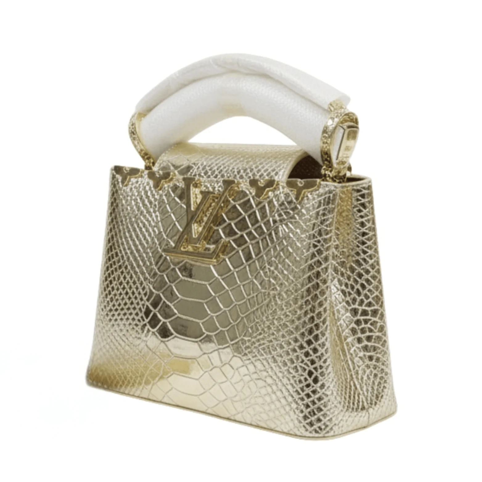 Louis Vuitton Bag | Capucines Mini Bag Lizard Leather