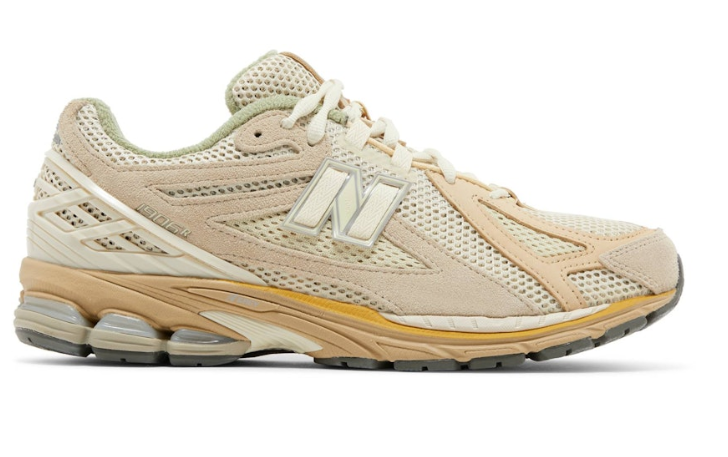 AURALEE x New Balance 1906R Bone White M1906RAU Casual Running Shoes