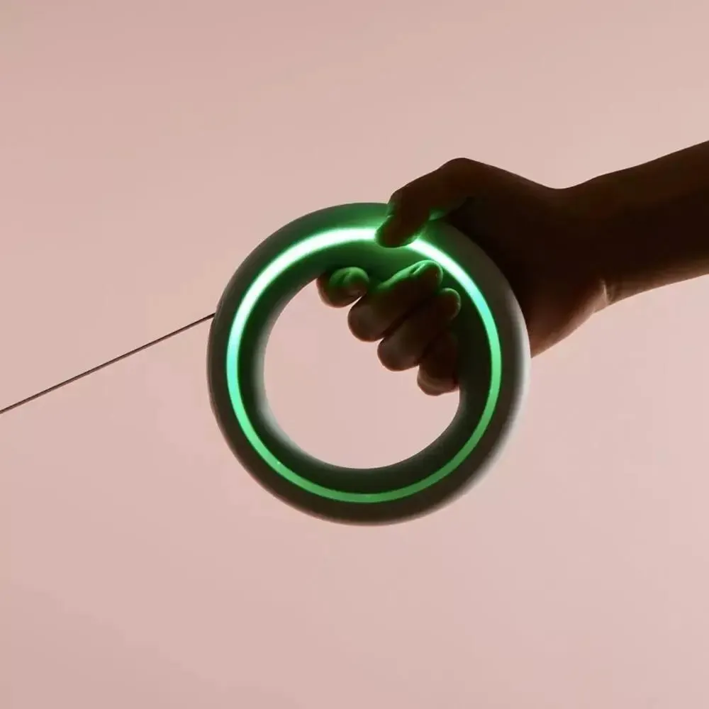 Smart LED Retractable Dog Leash