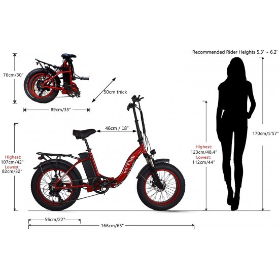 Step Through Electric Bike for Adult 750W Urban Electric Bicycle Fat Tire