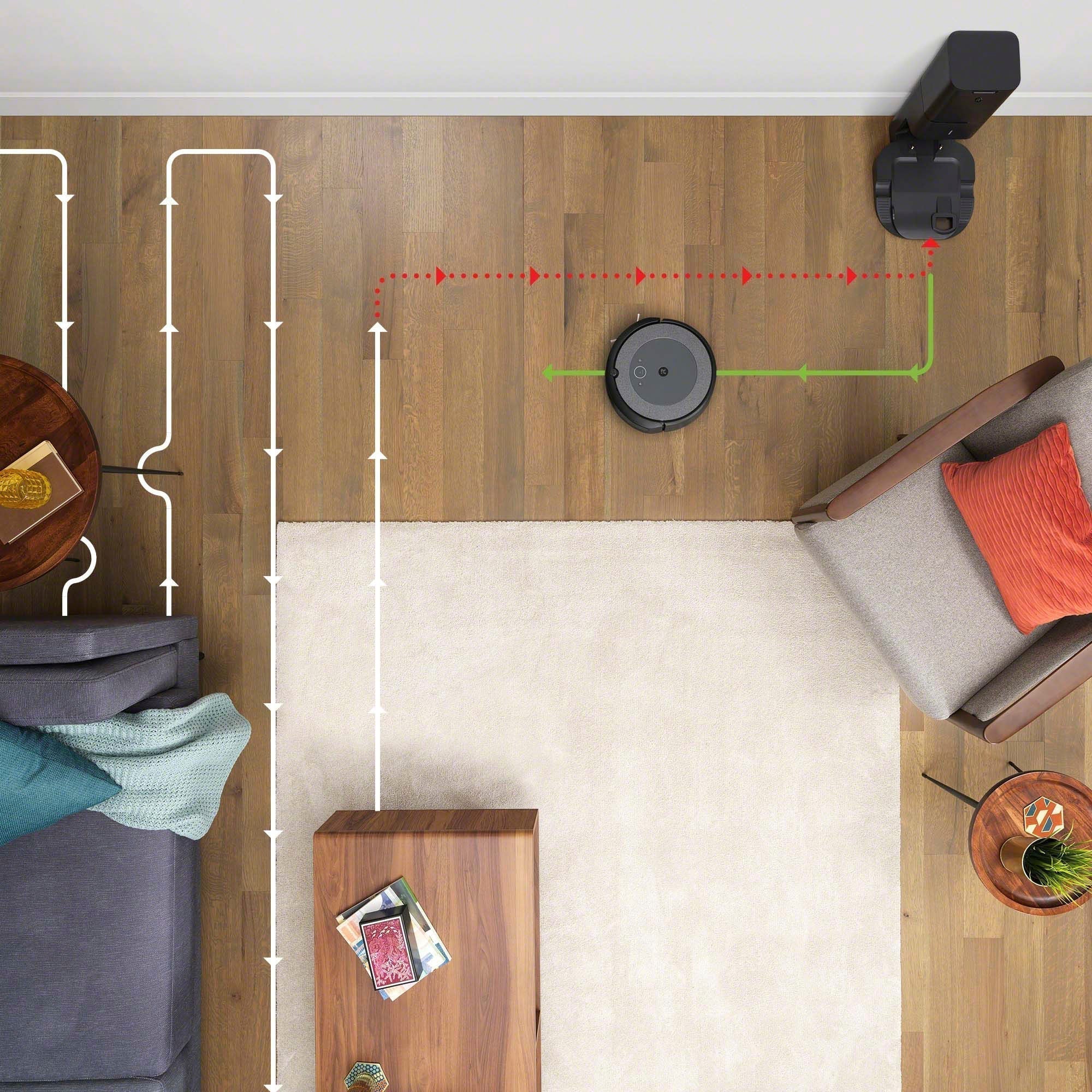 iRobot Roomba i3+ EVO (3550) Wi-Fi Connected Self Emptying Robot Vacuum - Neutral