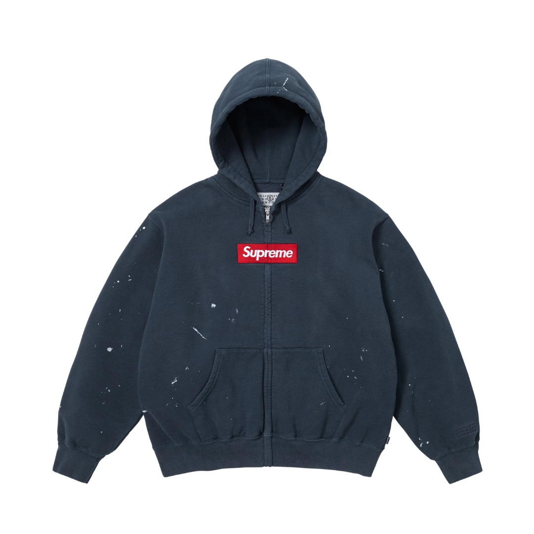 Supreme x MM6 Maison Margiela  Box Logo Zip up ジップアップ  コラボ シュプリーム コピー