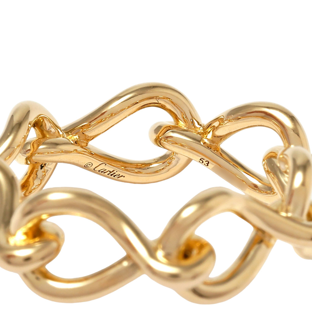 Cartier Anfini Do Mayon Ring 18K Yellow Gold B4218300