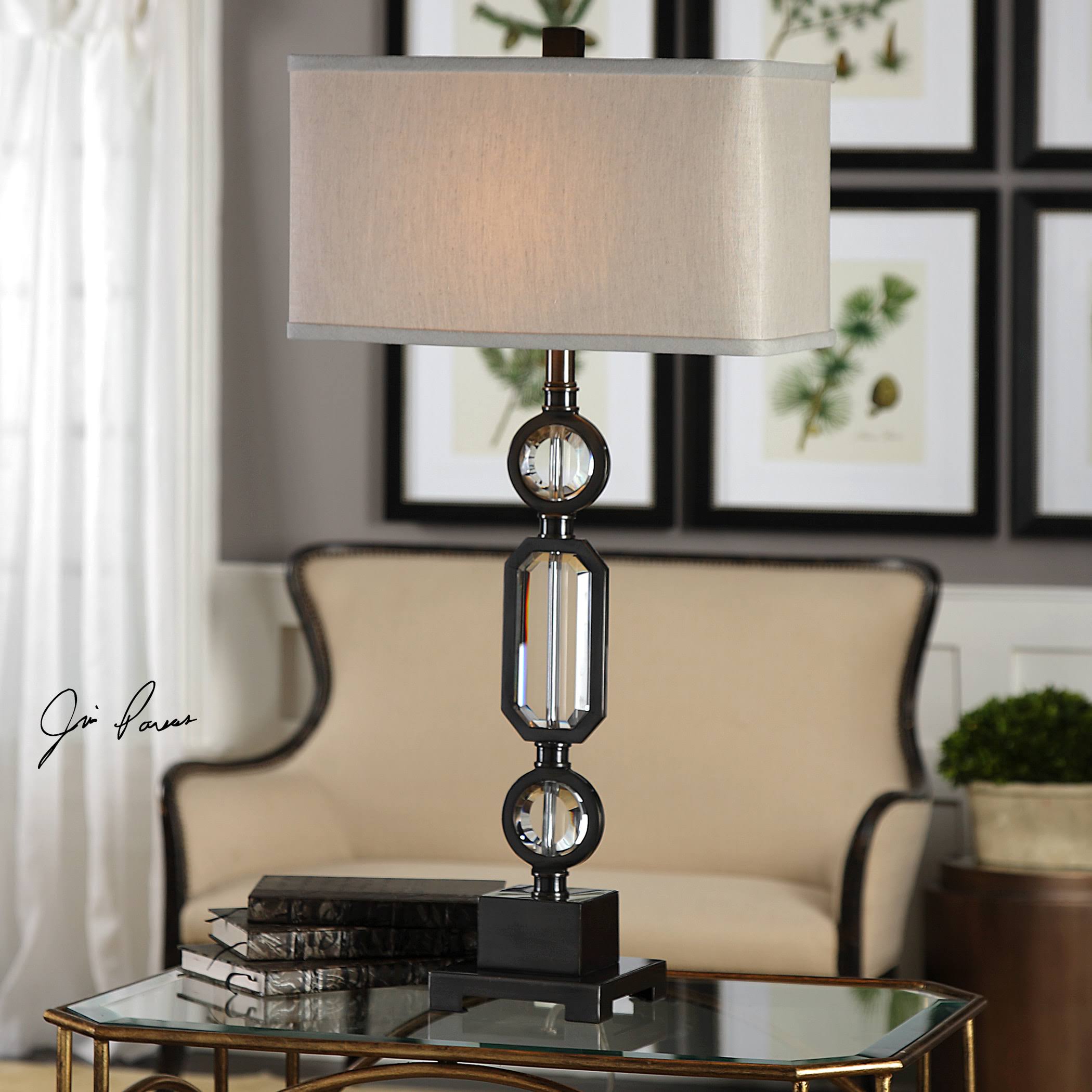 Uttermost - 27562-1 Jugovo Bronze u0026 Crystal Lamp