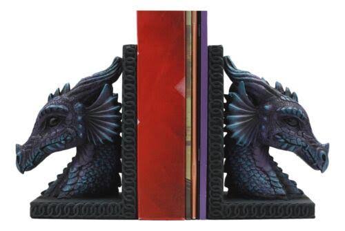 Dragon Head Bookends