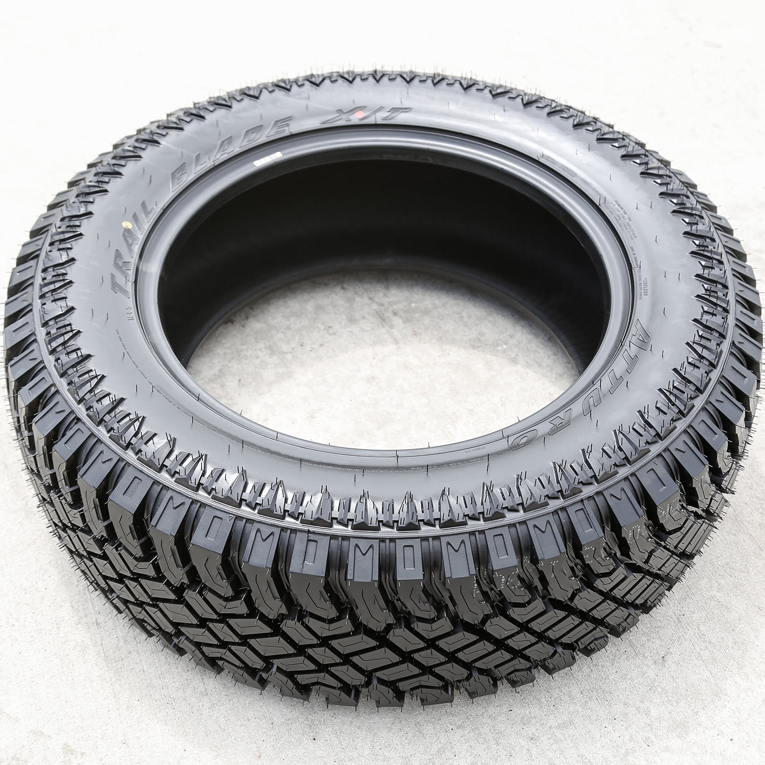 One set of 4 (four) X/T LT 295/60R20 126/123R E (10 ply) ATA /T all-terrain tires
