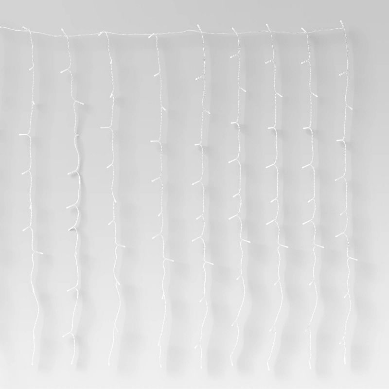 Curtain String Lights with Clips White - Room Essentials™