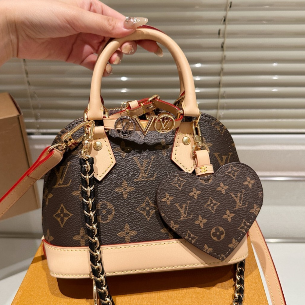 Louis Vuitton Alma Monogram BB Brown 9.8 Inches M14339