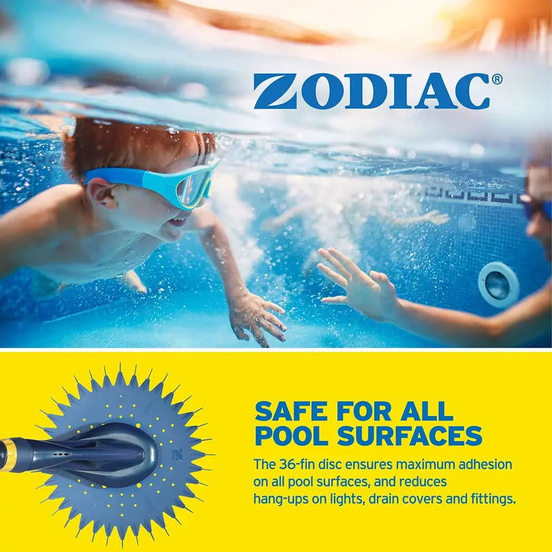 Zodiac Suction-Side Automatic Pool Cleaner – Robotic Vacuum