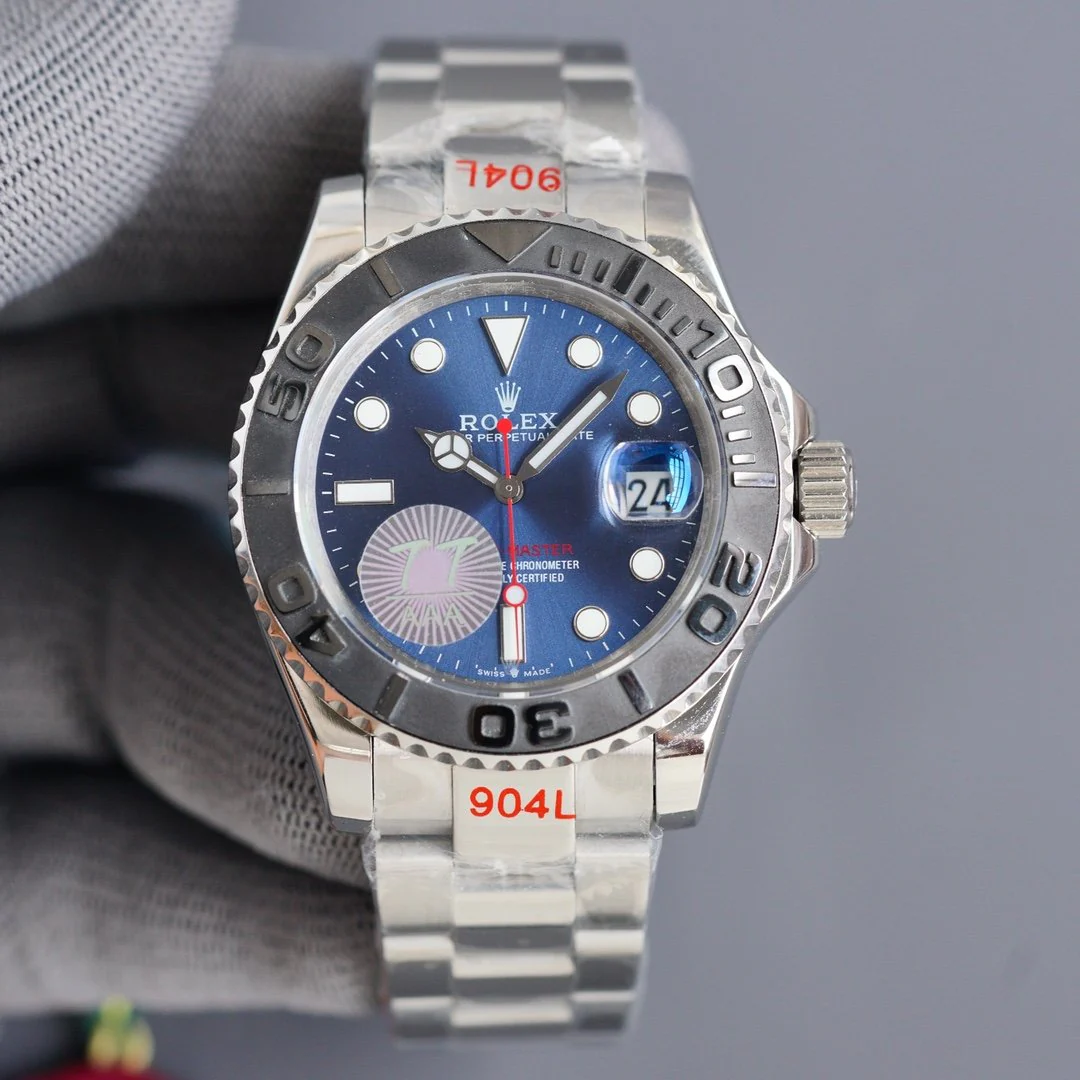 YACHT MASTER 40MM CERAMIC BEZEL BLUE DIAL