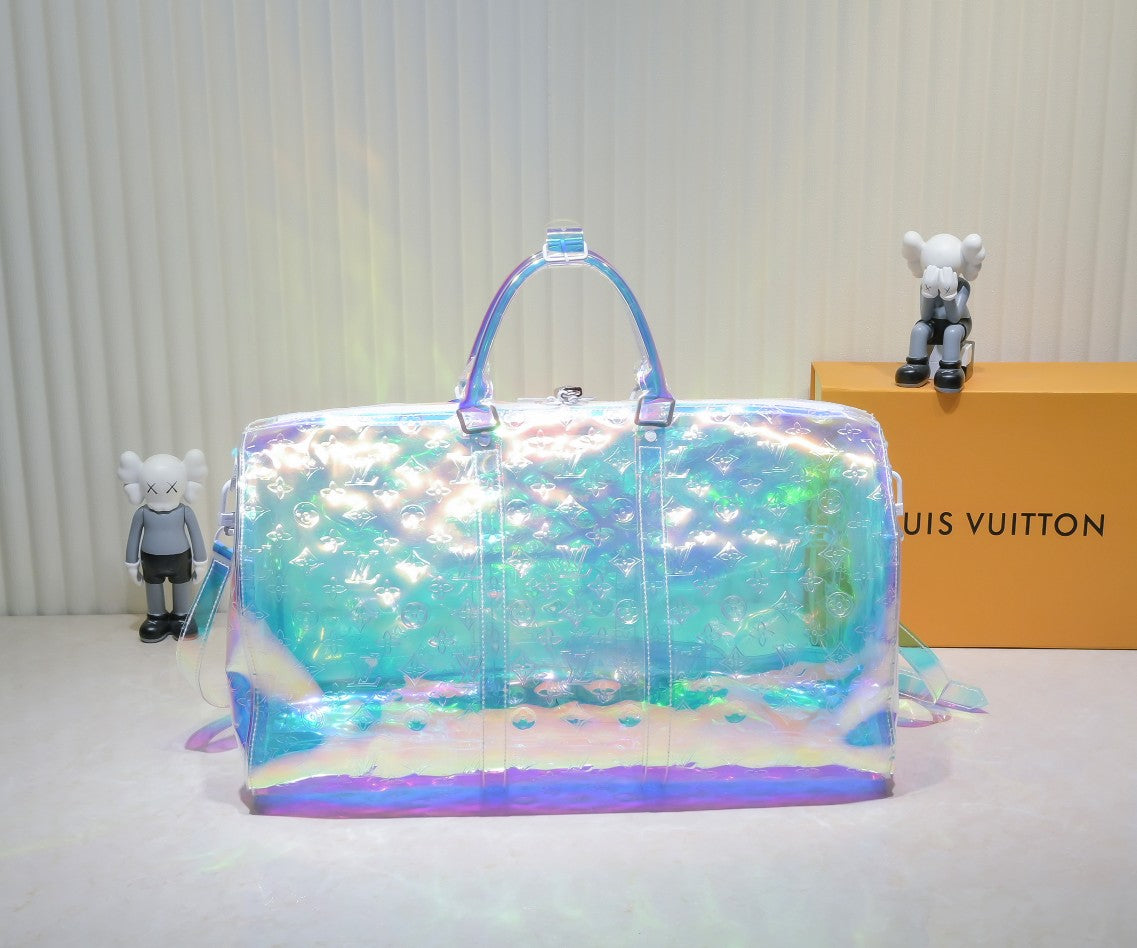 Louis Vuitton Keepall Bandouli Re 50 Prism Hologram 50cm M53271