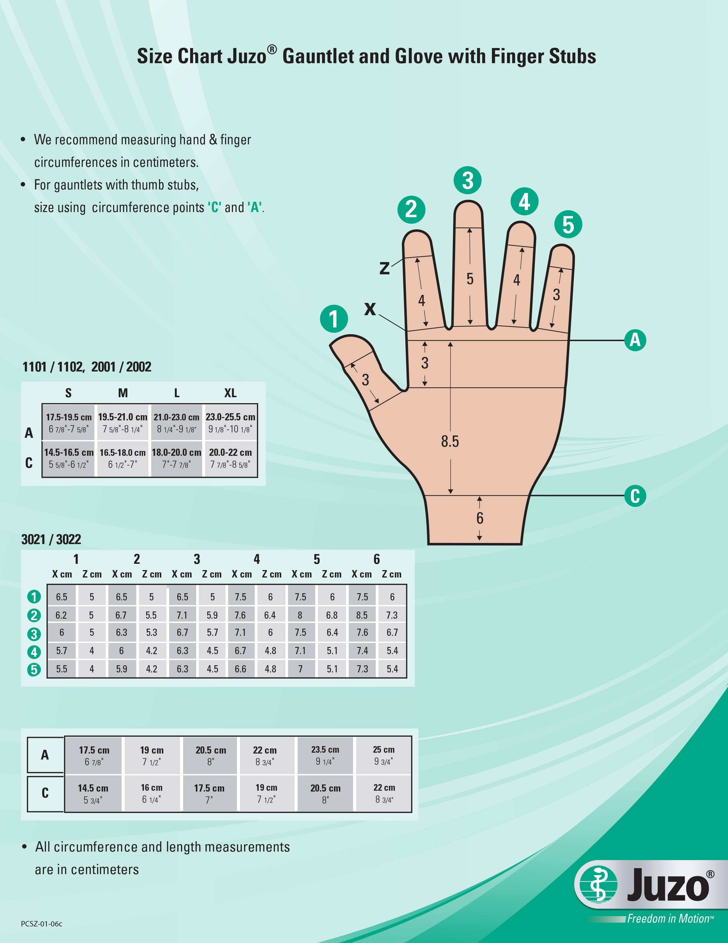 Juzo Expert 30-40 mmHg Glove 1 / Beige