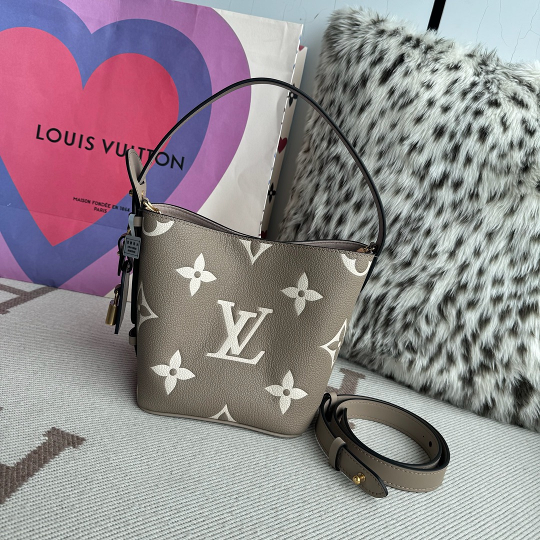 LV All In BB Handbag Elephant Gray