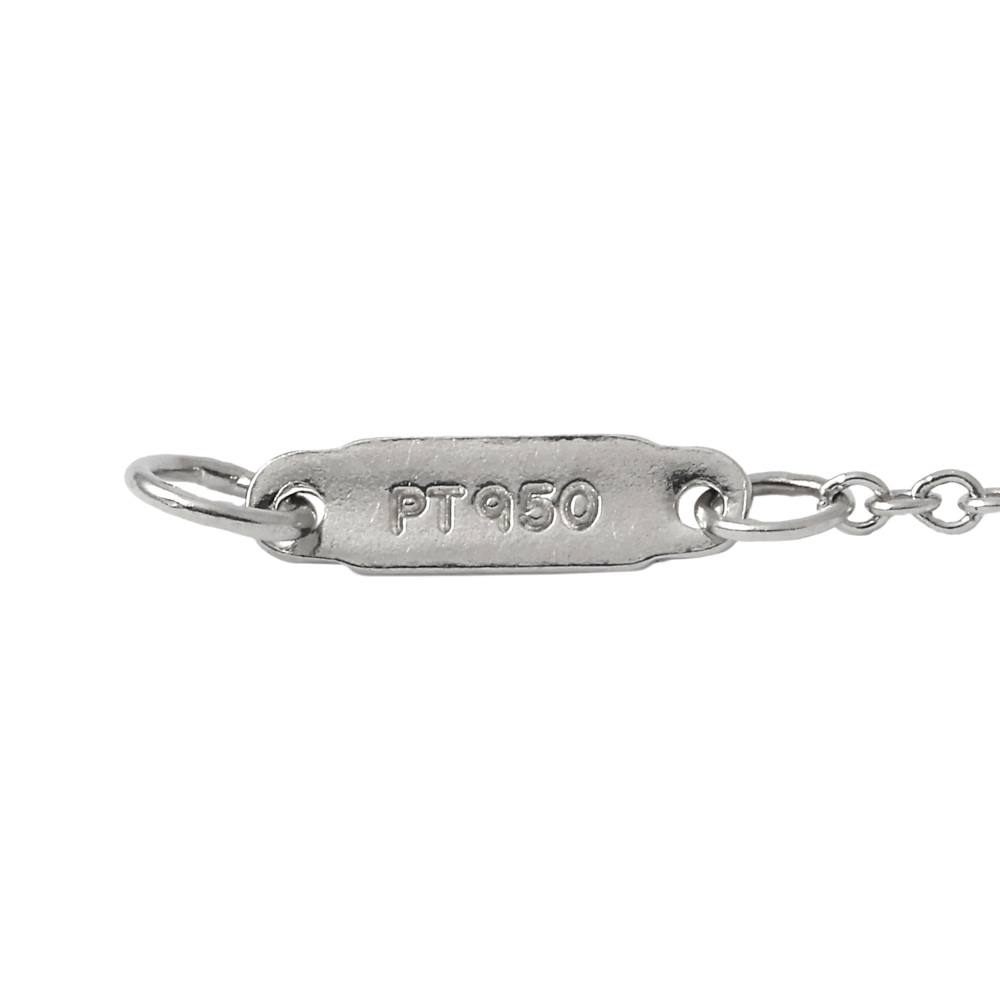 Tiffany & Co. Cross Diamond Necklace Platinum 60007429