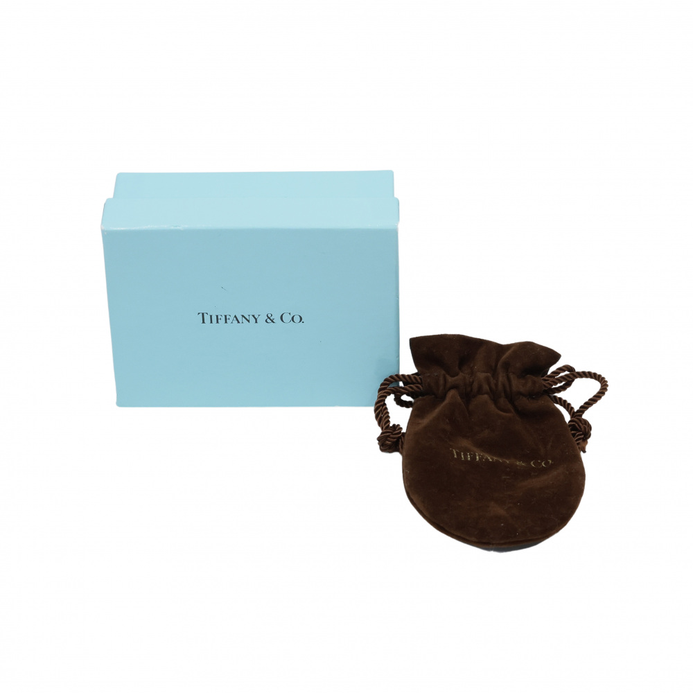 Tiffany & Co. Tiffany Signature K18YG Yellow Gold Earrings