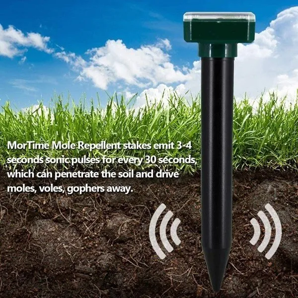 Solar Power Mouse Mole Snakes Pest Rodent Repeller