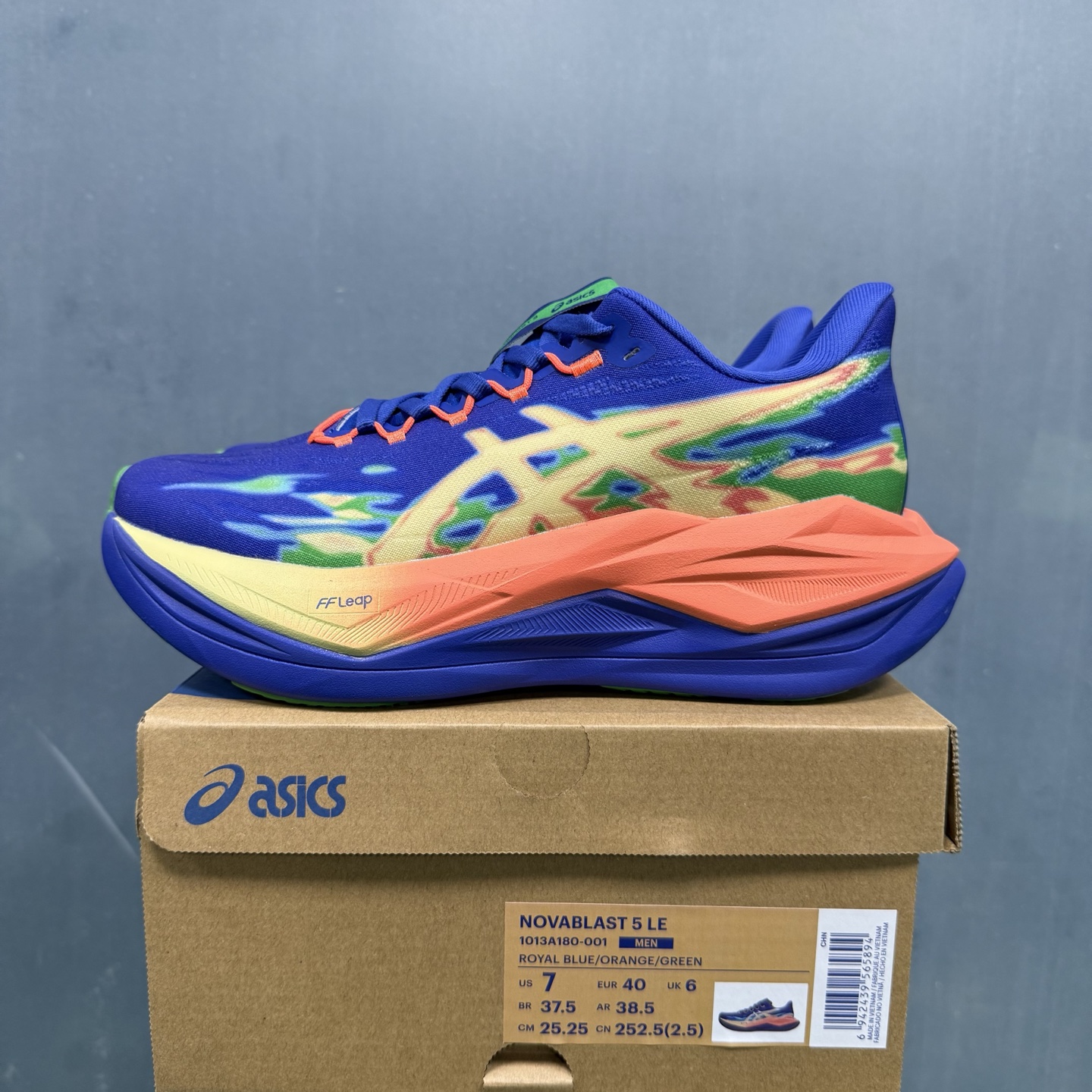 ASICS Superblast 3 Royal Blue/Orange/Green