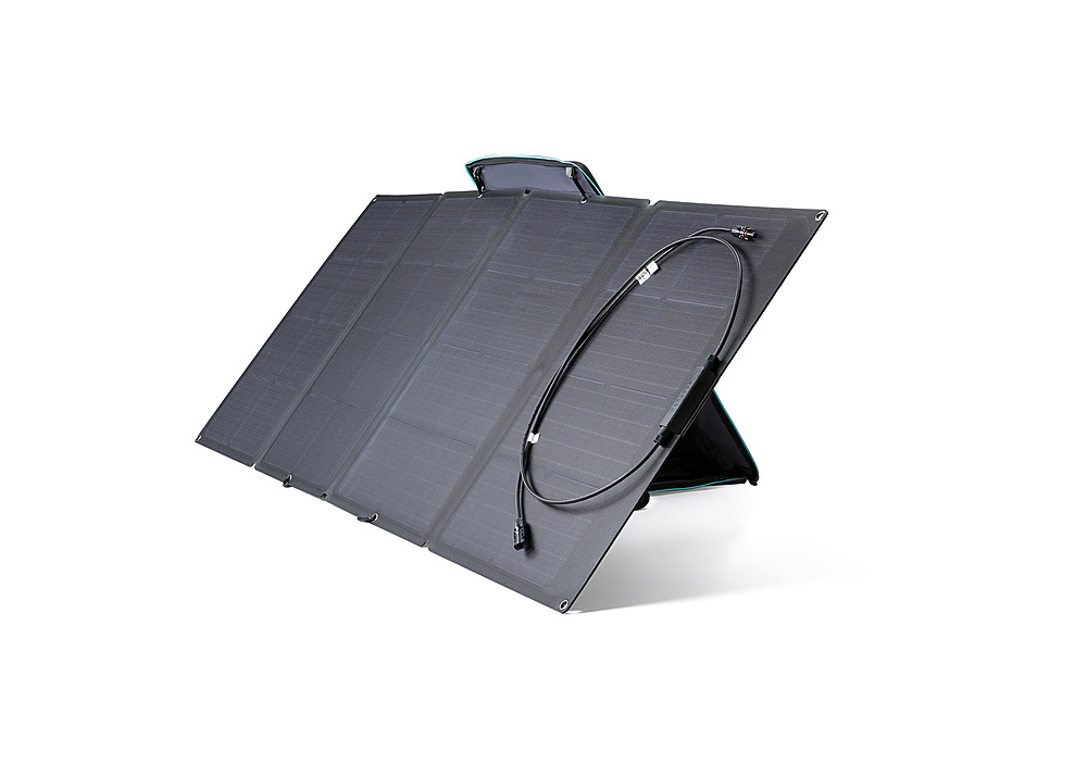 EcoFlow - Foldable 160W Solar Panel - Black