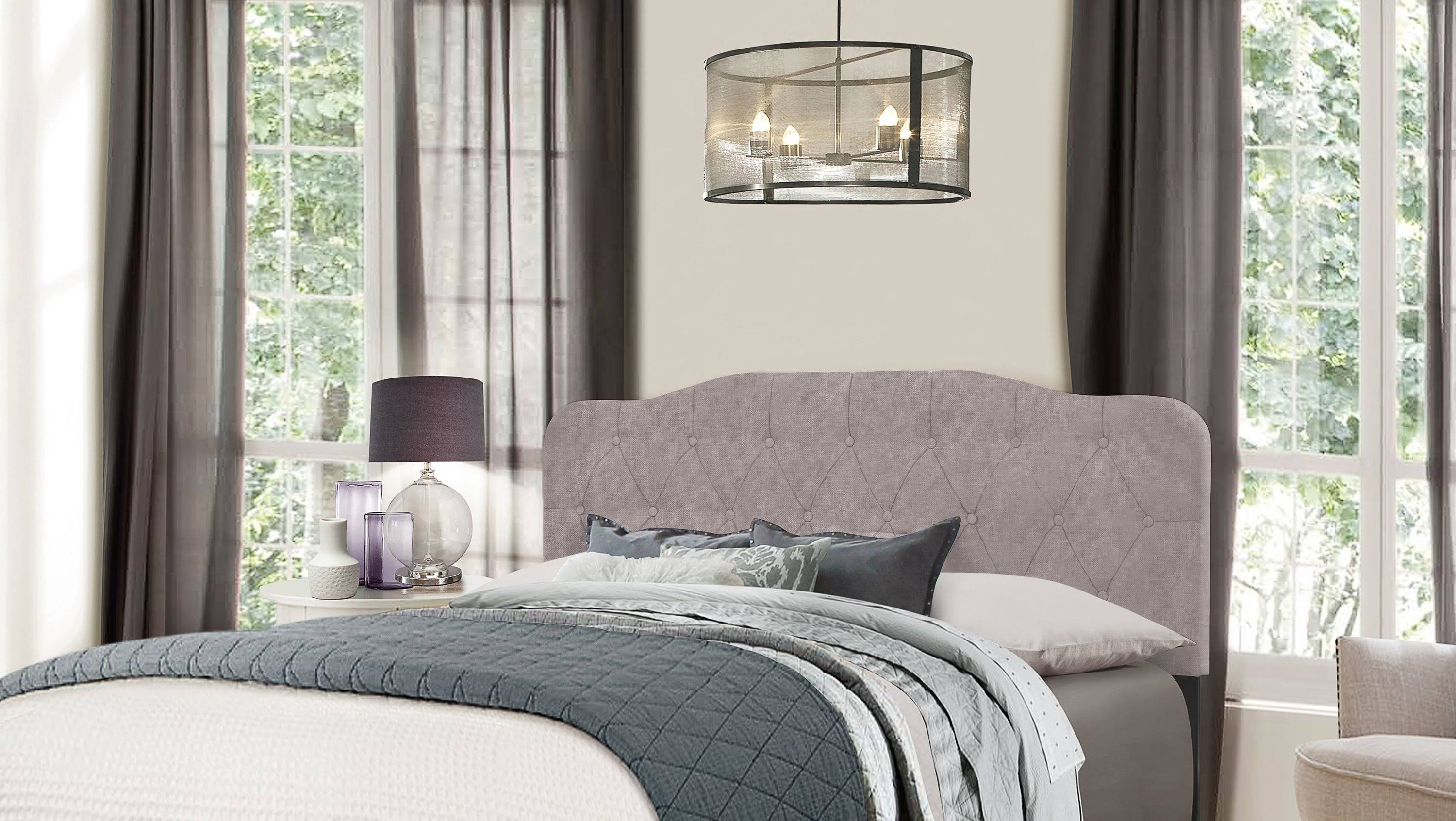 Hillsdale Furniture Nicole Bed in One - Queen - Stone Fabric