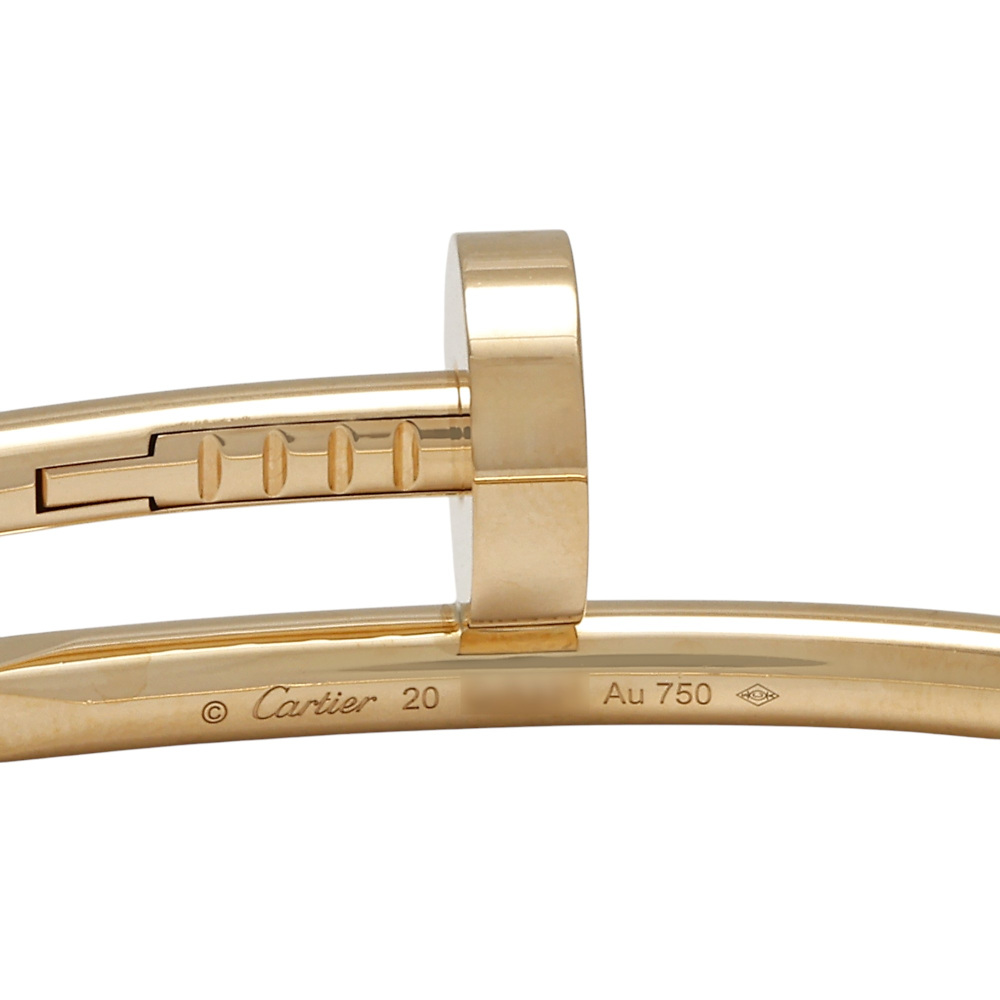 Cartier Juste un Clou Classic Model Bracelet 18K Yellow Gold B6048200