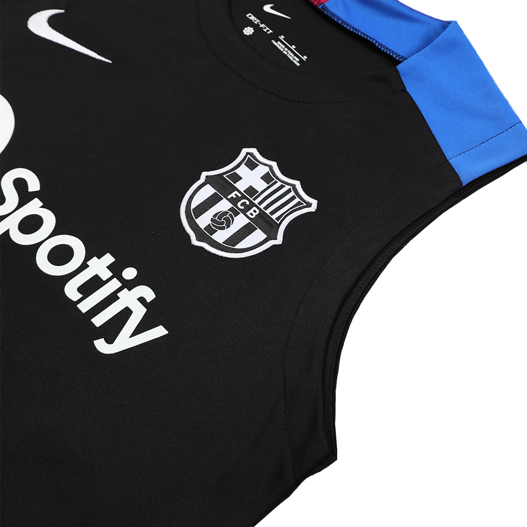 Barcelona Pre-Match Sleeveless Top Black