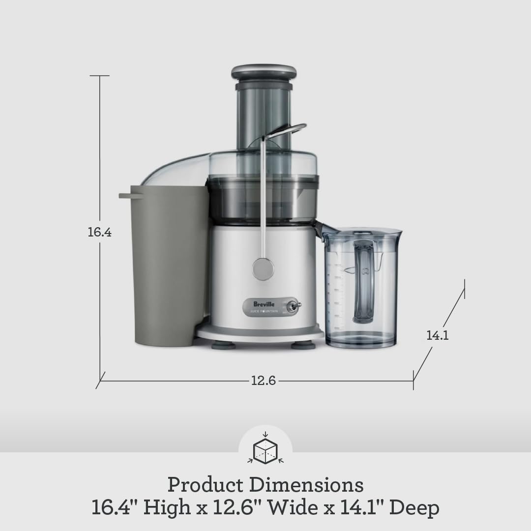 Juice Fountain Plus JE98XL, Silver