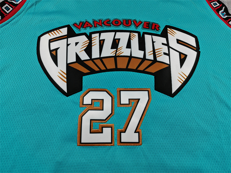 Men's Memphis Grizzlies Cameron Boozer #27 Green Swingman Jersey