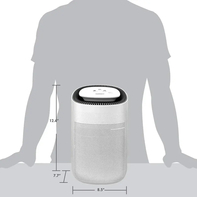 Sorbi 1000ml Air Dehumidifier – HEPA-Purifying Unit with Touch Controls, Quiet Operation, and Moisture Removal