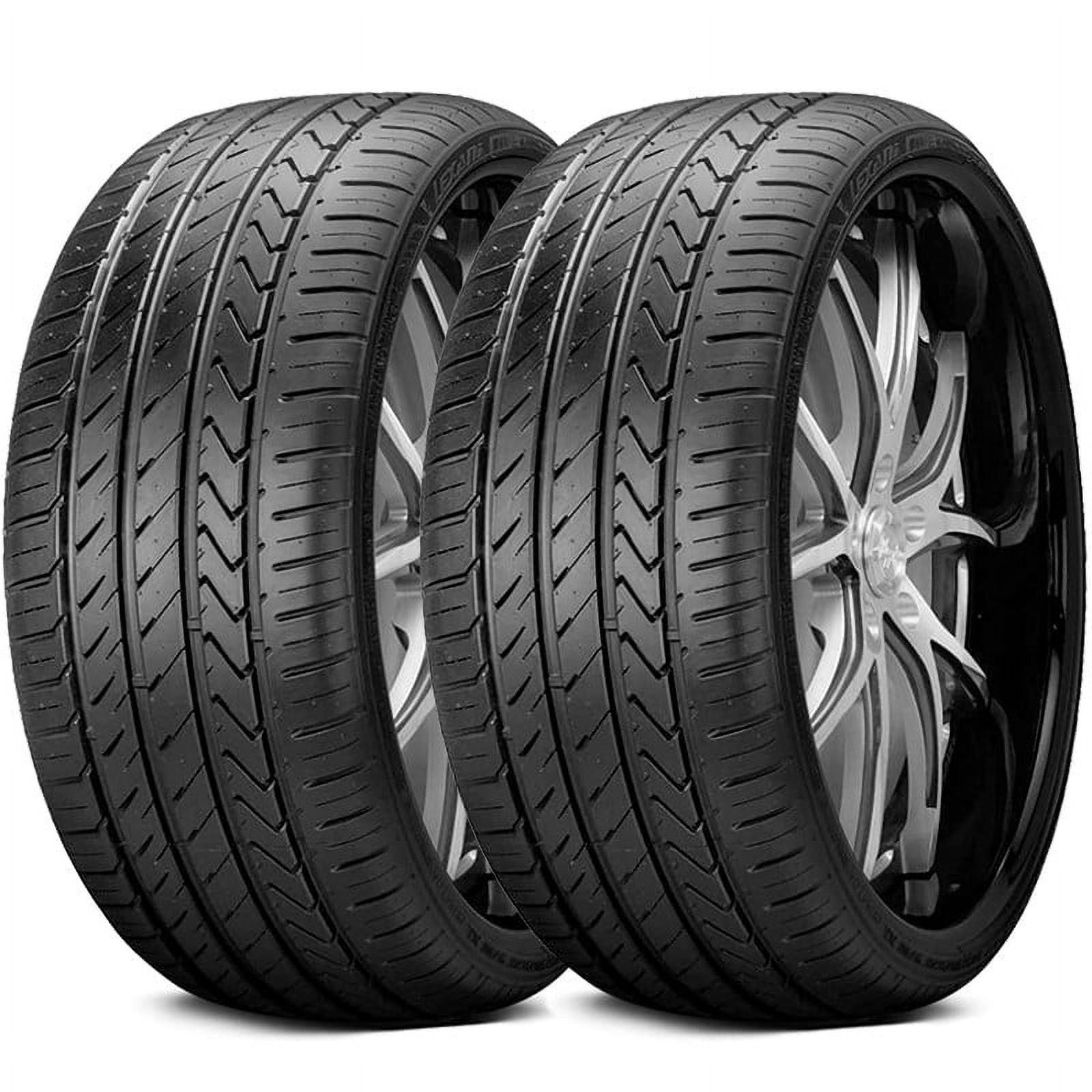 A pair of 2245/30R20 97W XL full season performance tires 245/30/20 LXST202030010/245/30/20/2453020 fit: 2015 Lamborghini Huracan LP610-4, 2018 Lamborghini Huracan LP610-4 Spyder