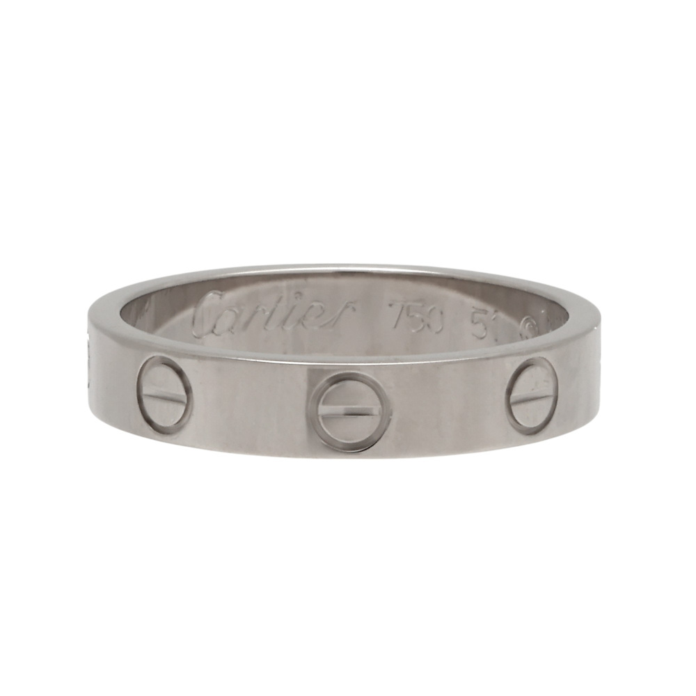 Cartier Love Ring 18K White Gold B4085100
