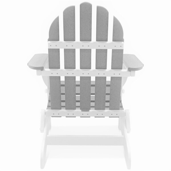 Nelson Recycled Plastic Folding Adirondack Chair by Havenside Home