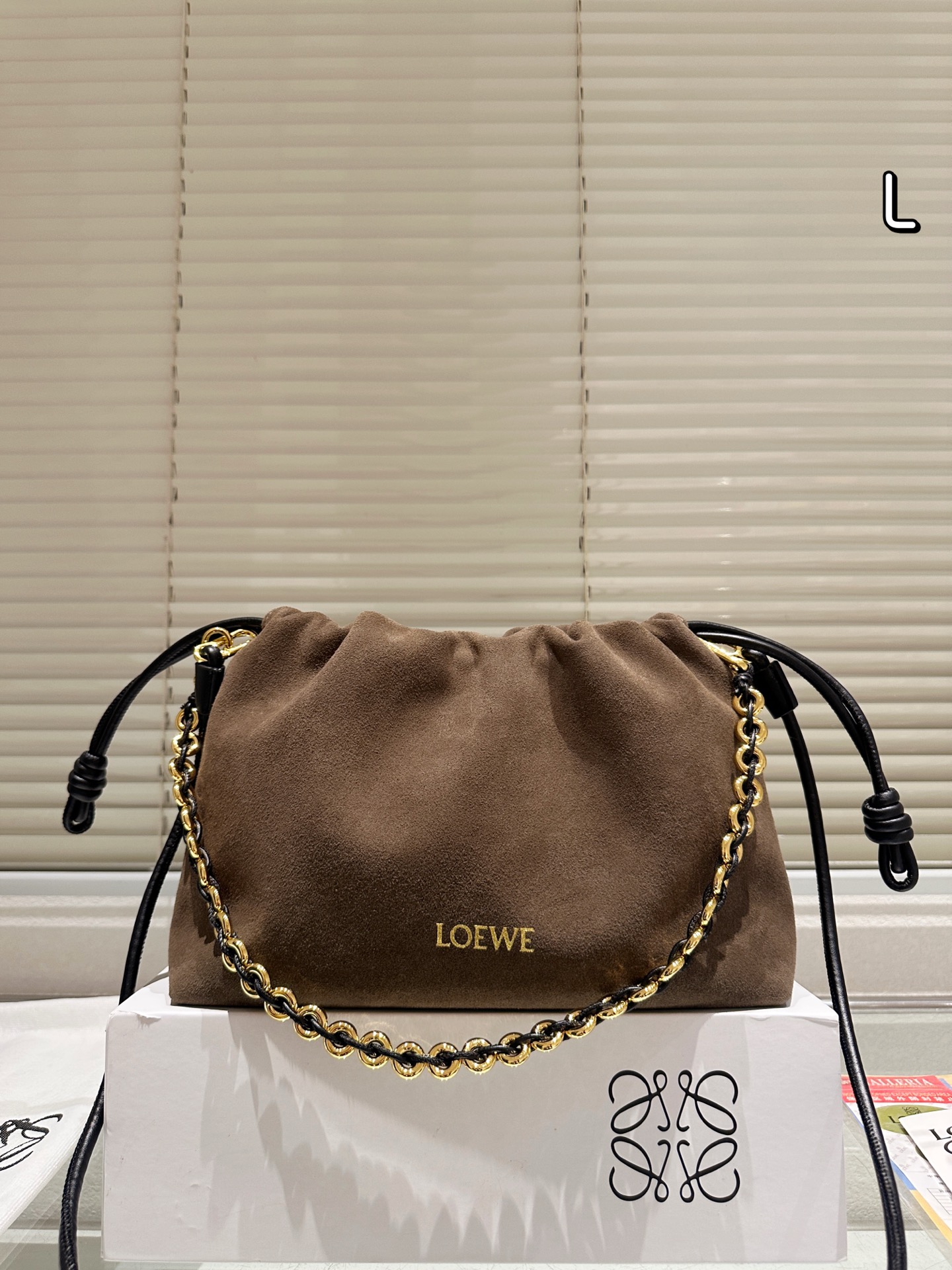 Loewe Suede Cloud Underarm Lucky Bag - cnluxepick