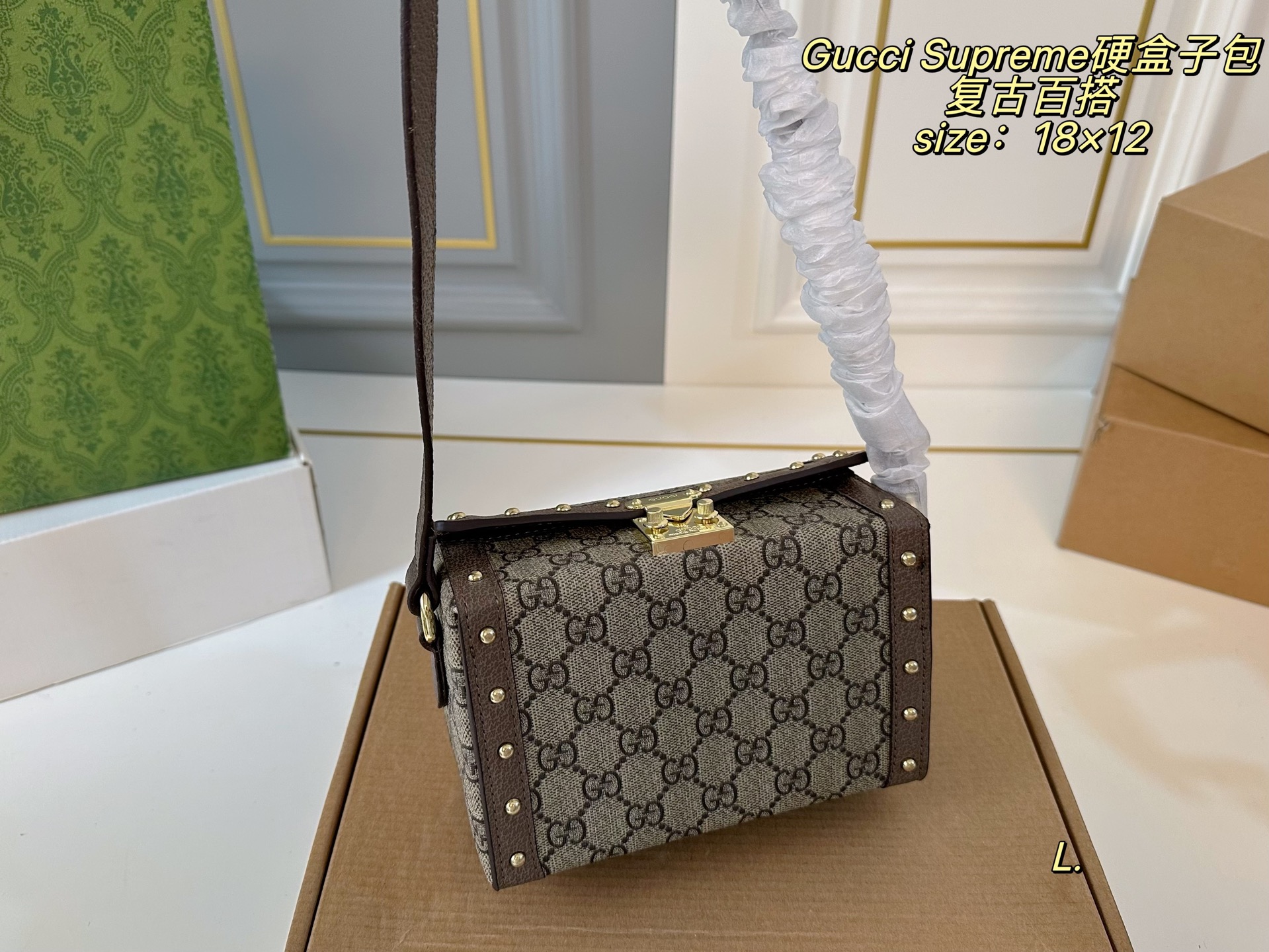 Gucci's new Supreme mini hard case bag - cnluxepick